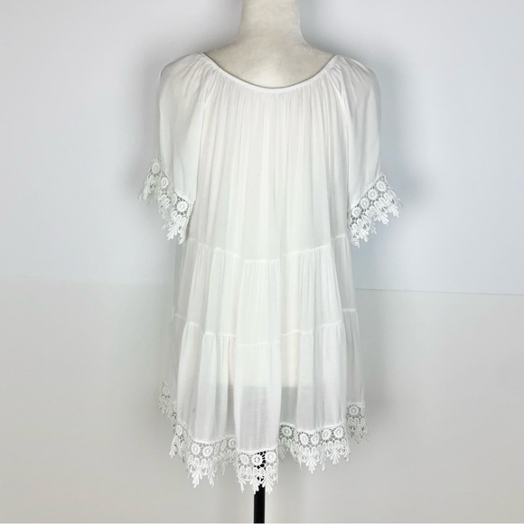 Made in Italy white peasant blouse - Picture 5 of 6